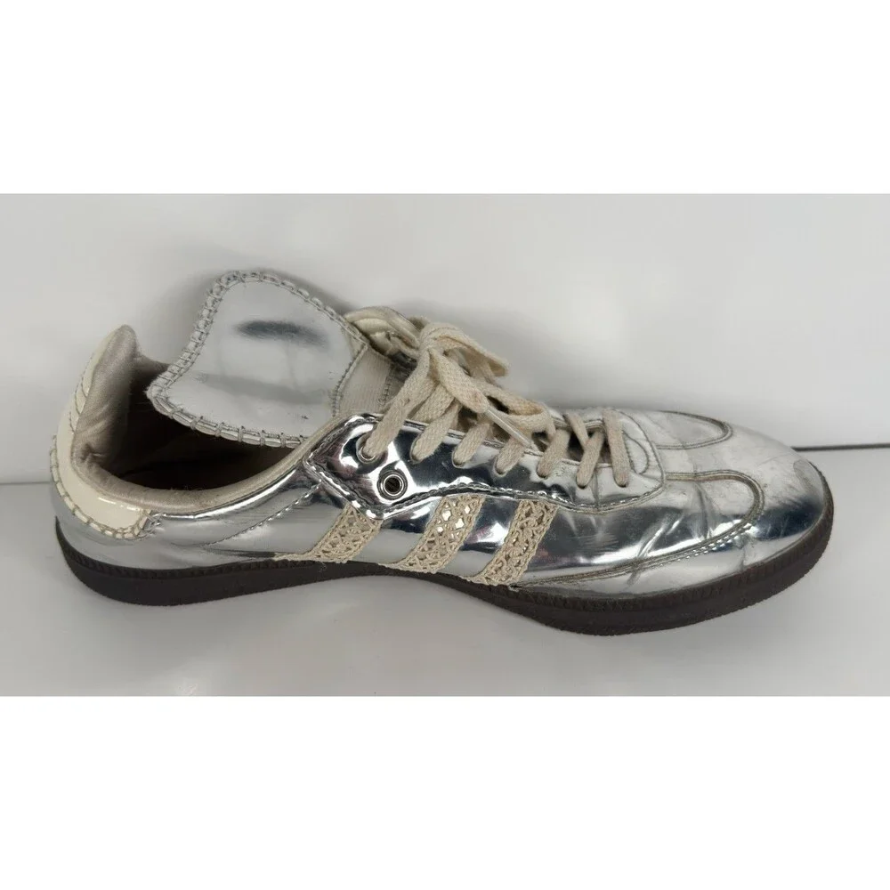 Authentic Adidas Samba Wales Bonner Silver Metallic Men display picture 1